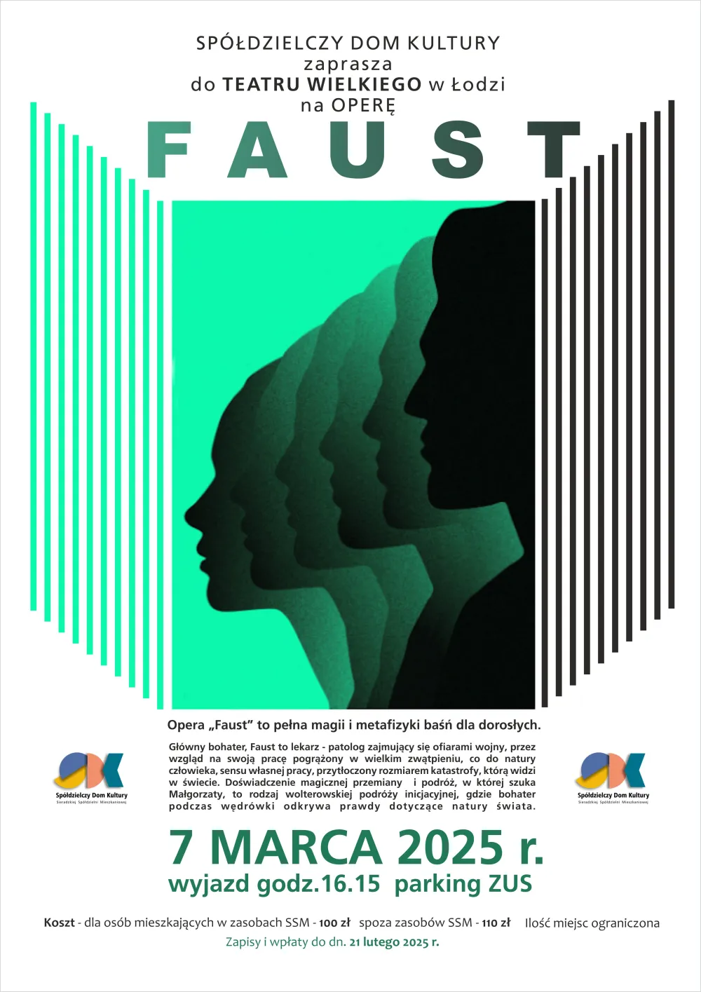 Wyjazd do Teatru Wielkiego w Łodzi na operę