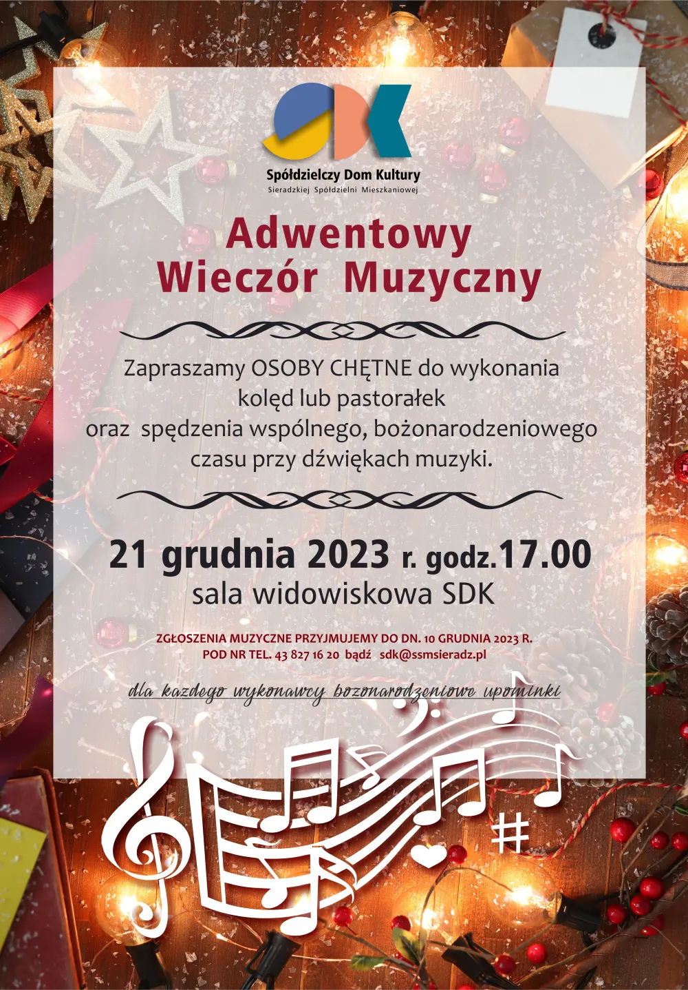 Koncert słowno-muzyczny „Mikołaj Kopernik – człowiek wiary i nauki”