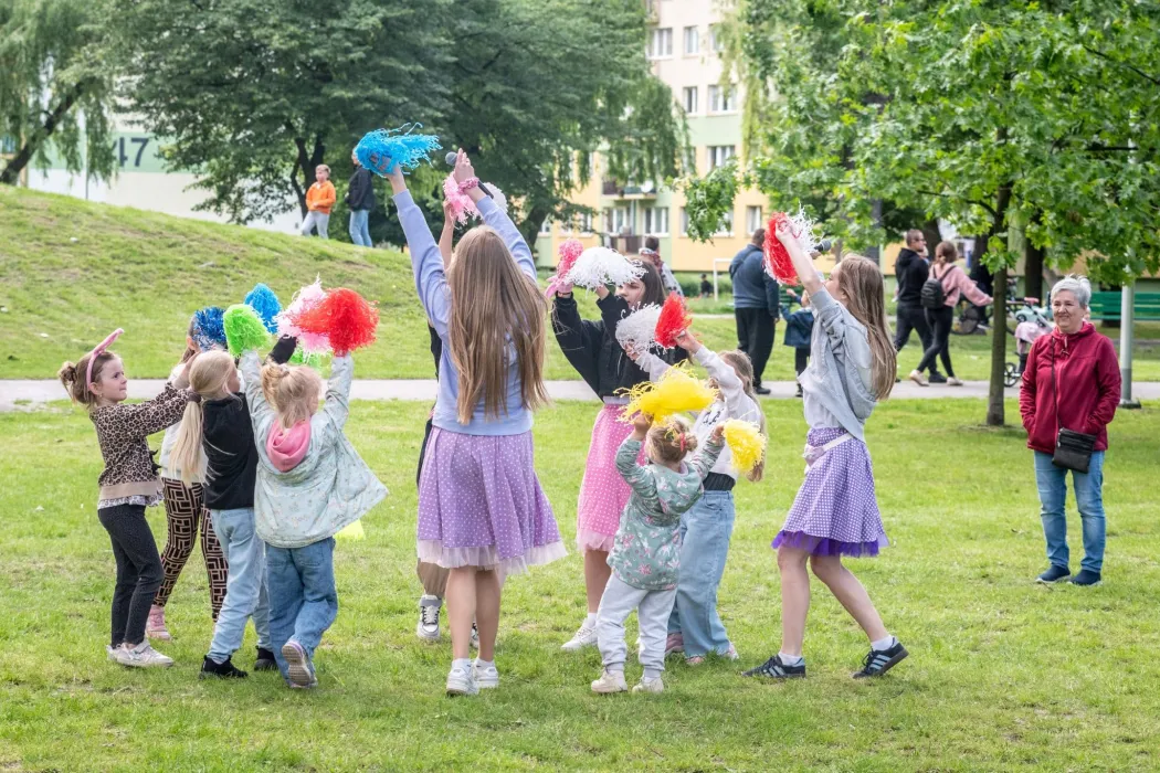 Dzień dziecka w Parku Broniewskiego